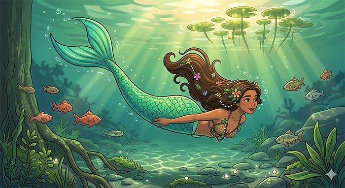 Iara Sereia Folclore