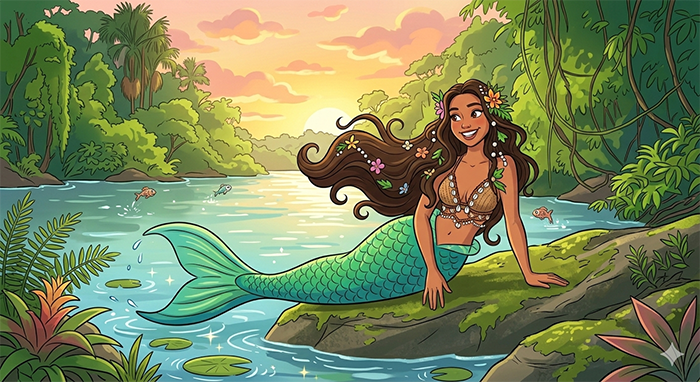 Iara A Sereia do Folclore Brasileiro